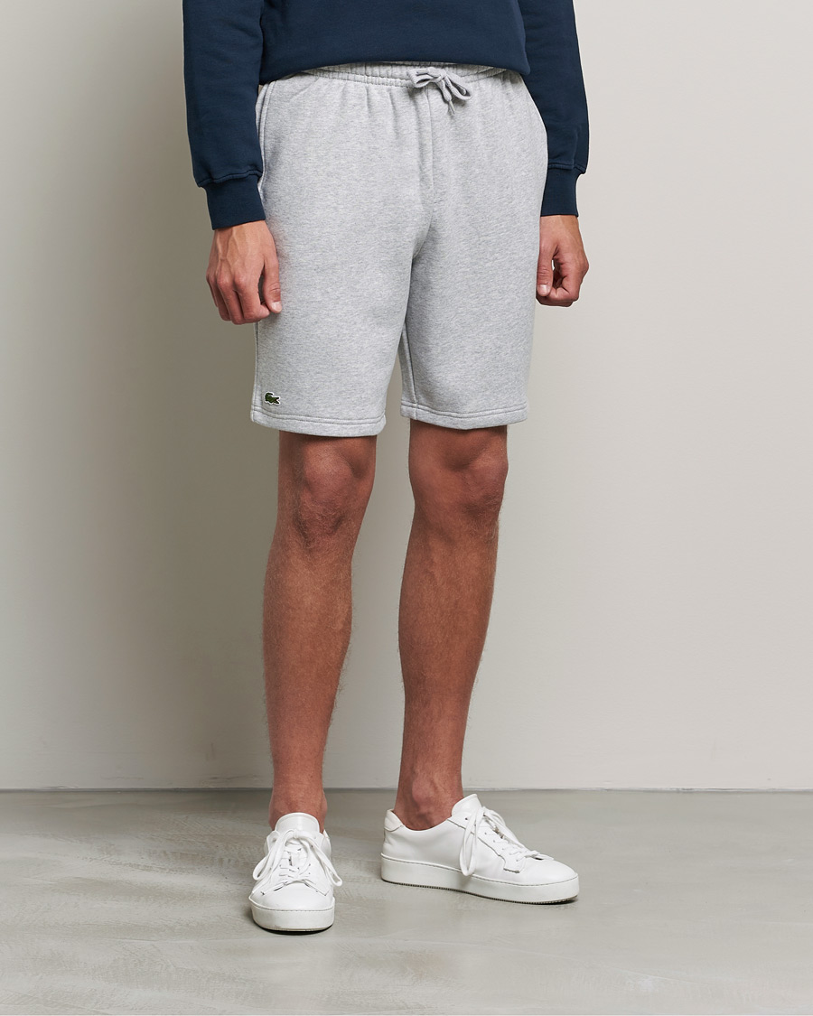Hombres | Pantalones cortos | Lacoste Sport | Tennis Fleece Shorts Silver Chine