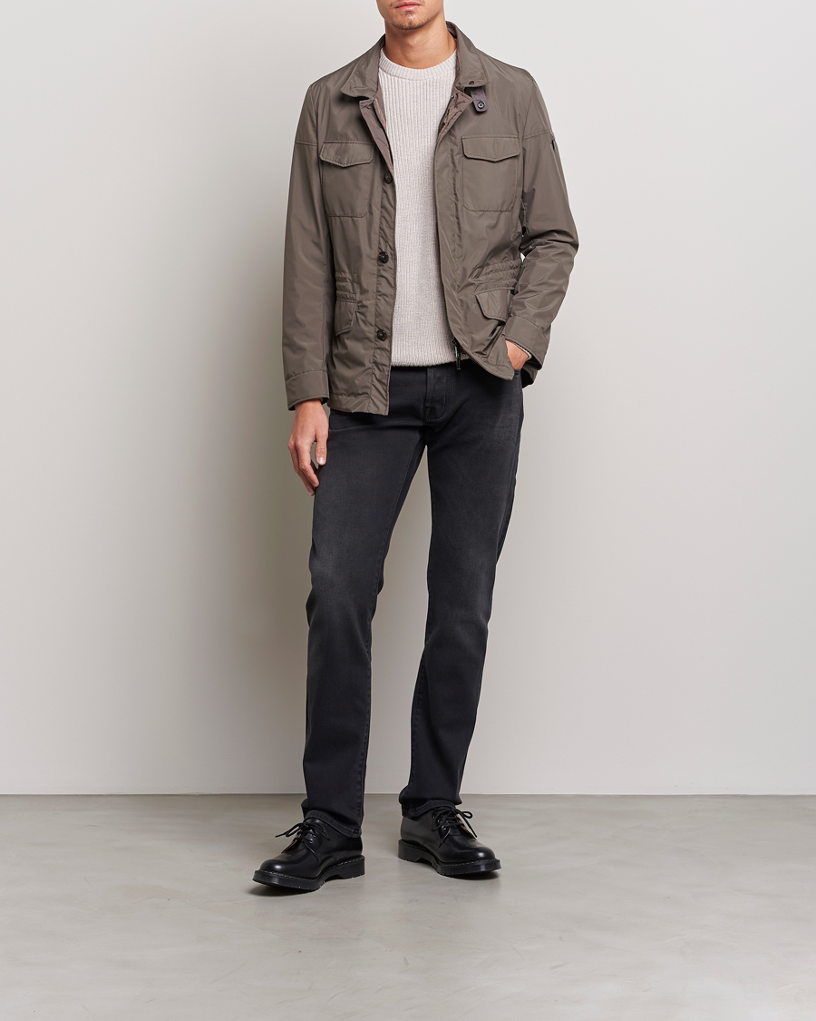 Hombres | Vaqueros | Jacob Cohën | Nick 622 Slim Fit Stretch Jeans Black Dark Stone