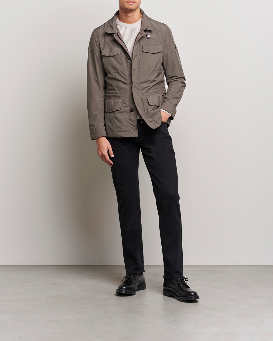 Hombres | Vaqueros | Jacob Cohën | Nick 622 Slim Fit Stretch Jeans Black Dark Wash