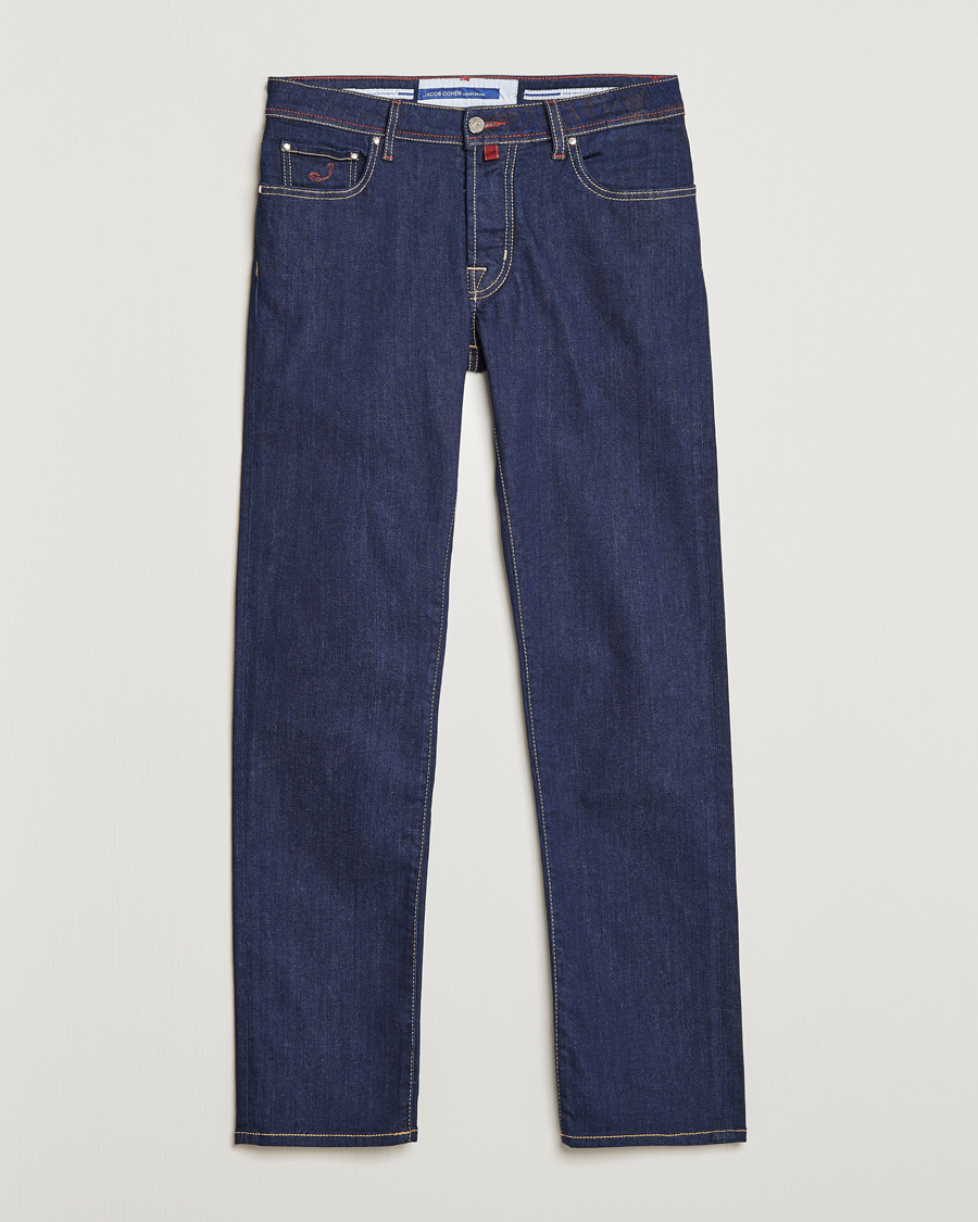 Hombres | Vaqueros | Jacob Cohën | Bard 688 Slim Fit Stretch Jeans Rinse