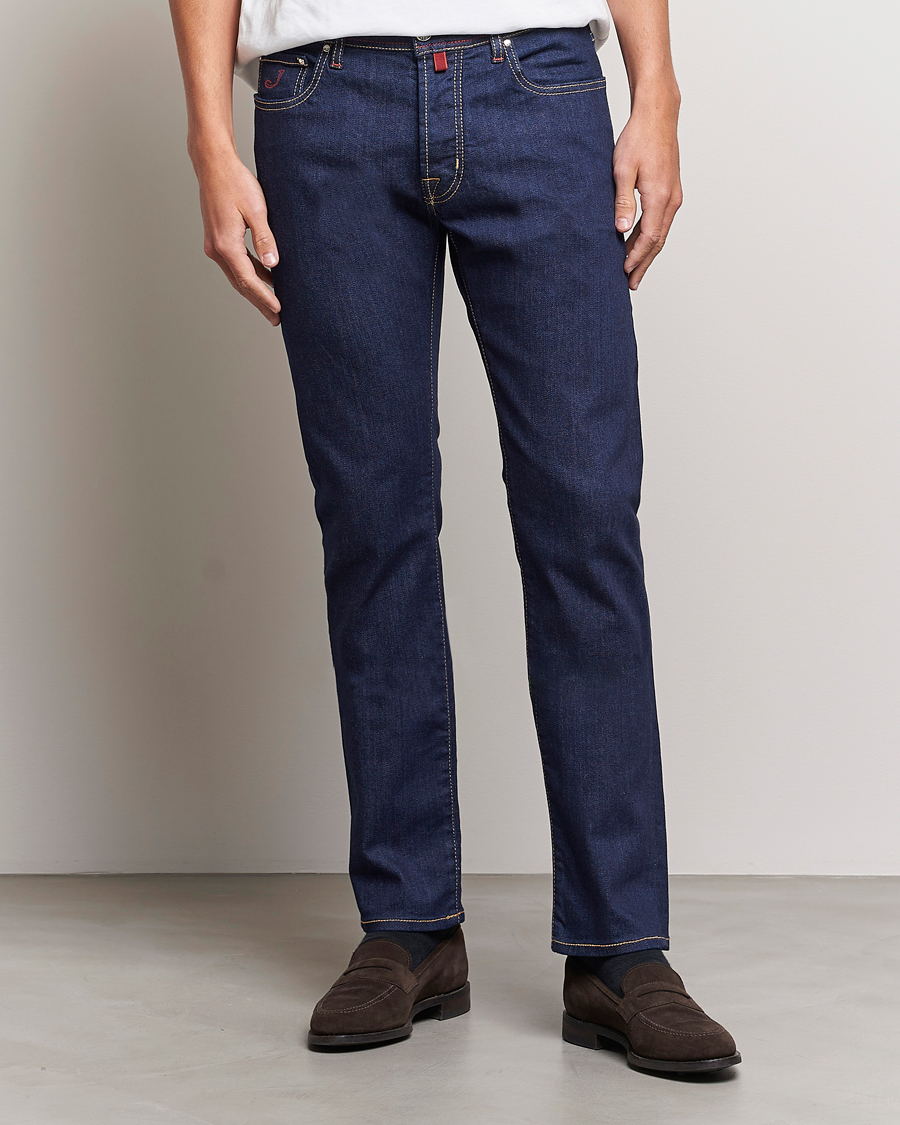 Hombres | Ropa | Jacob Cohën | Bard 688 Slim Fit Stretch Jeans Rinse