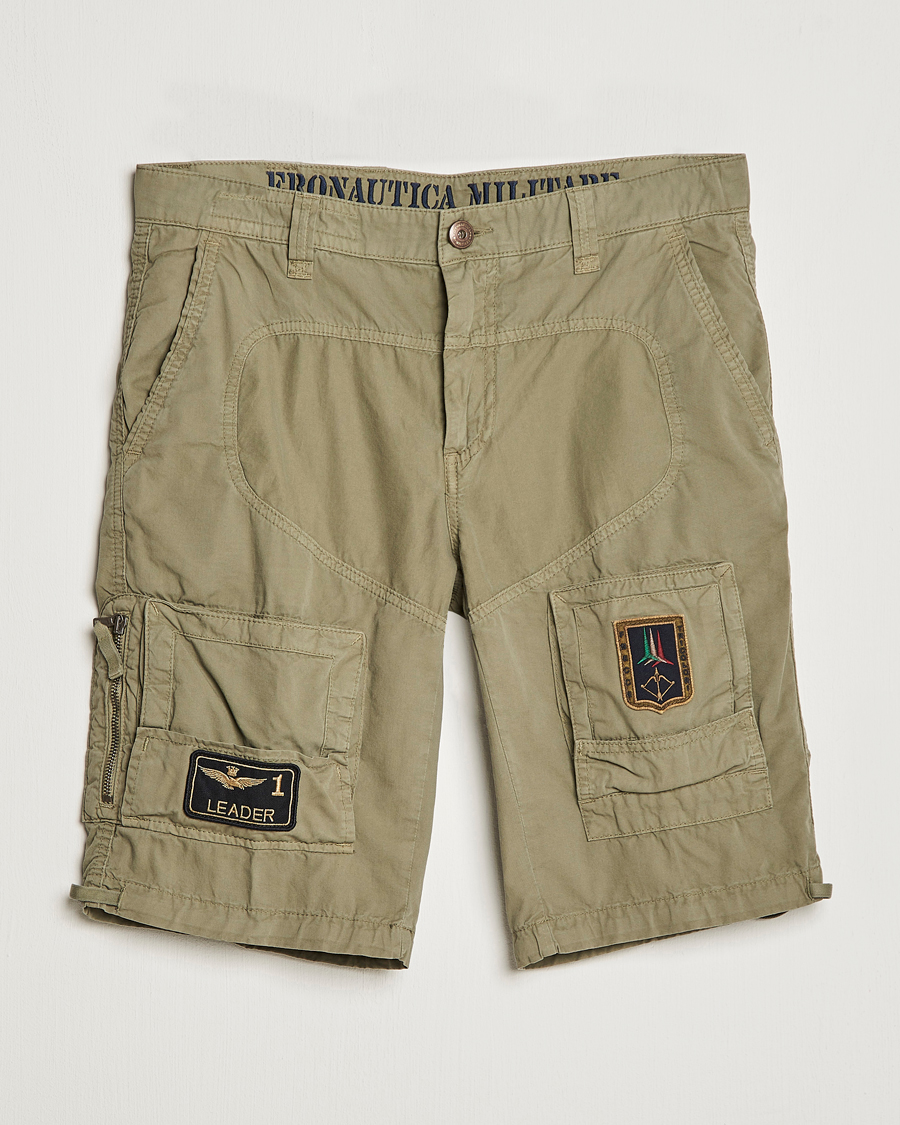 Hombres | Pantalones cortos | Aeronautica Militare | Heritage Bermuda Shorts Green