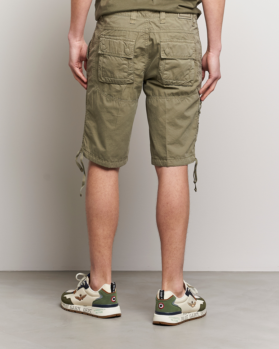Hombres | Pantalones cortos | Aeronautica Militare | Heritage Bermuda Shorts Green