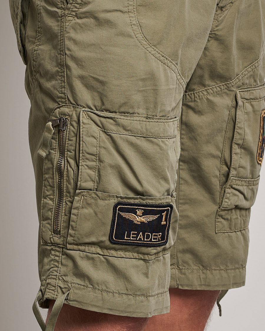 Hombres | Pantalones cortos | Aeronautica Militare | Heritage Bermuda Shorts Green