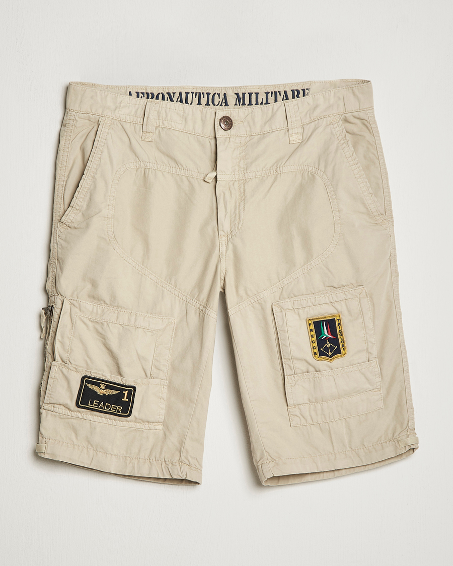 Hombres | Pantalones cortos | Aeronautica Militare | 7AMH Heritage Bermuda Shorts Sand