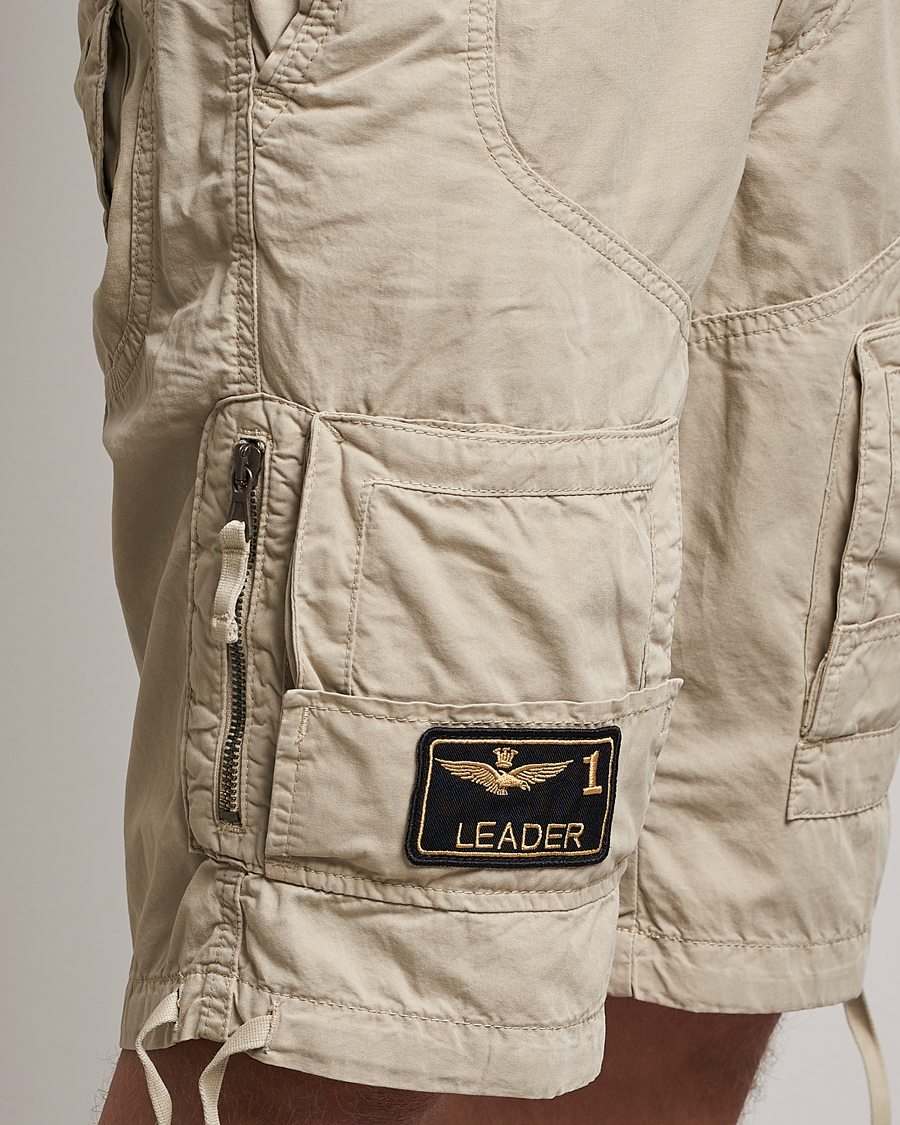 Hombres | Pantalones cortos | Aeronautica Militare | 7AMH Heritage Bermuda Shorts Sand