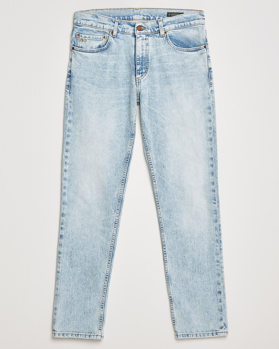 Hombres | Vaqueros | Oscar Jacobson | Albert Cotton Stretch Jeans Light Wash