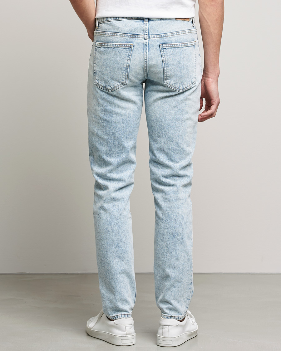 Hombres | Vaqueros | Oscar Jacobson | Albert Cotton Stretch Jeans Light Wash