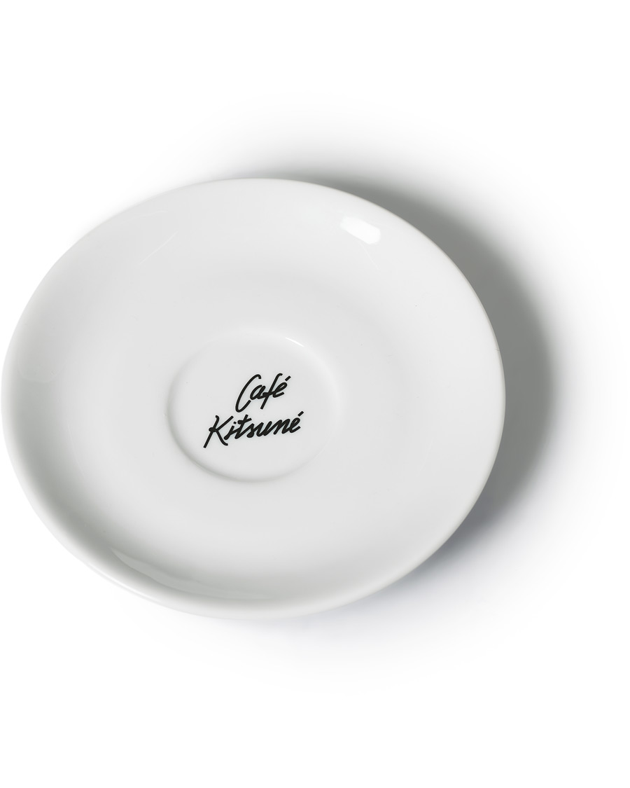 Hombres | Café Kitsuné Espresso Cup & Saucer White | Café Kitsuné | Espresso Cup & Saucer White
