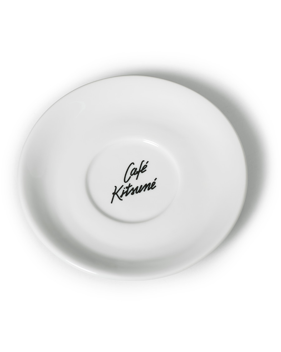 Hombres | Café Kitsuné Coffee Cup & Saucer White | Café Kitsuné | Coffee Cup & Saucer White