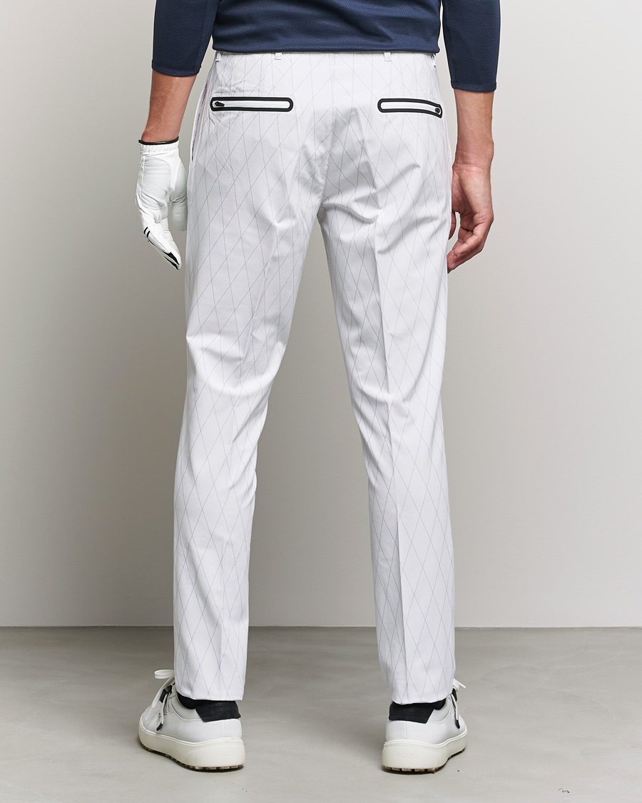Hombres | Pantalones | J.Lindeberg | Active Argyle Golf Pants White