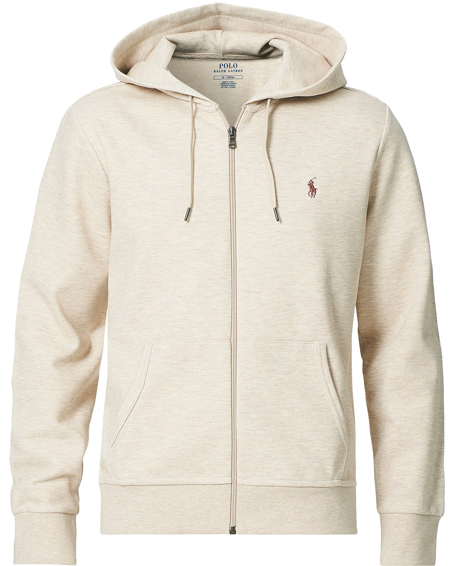 Hombres | Jerséis y prendas de punto | Polo Ralph Lauren | Tech Full-Zip Hoodie Expedition Dune Heather