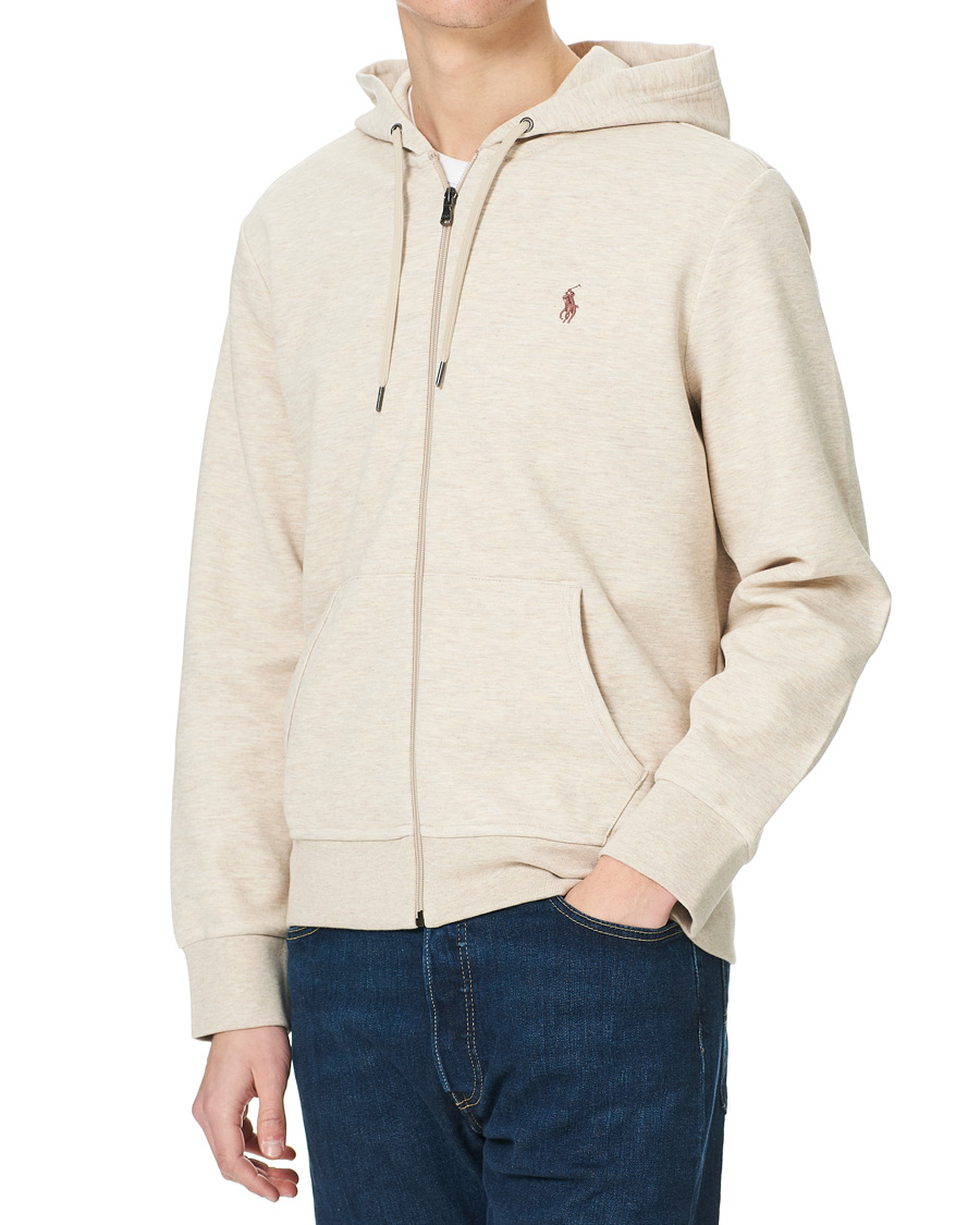 Hombres | Jerséis y prendas de punto | Polo Ralph Lauren | Tech Full-Zip Hoodie Expedition Dune Heather