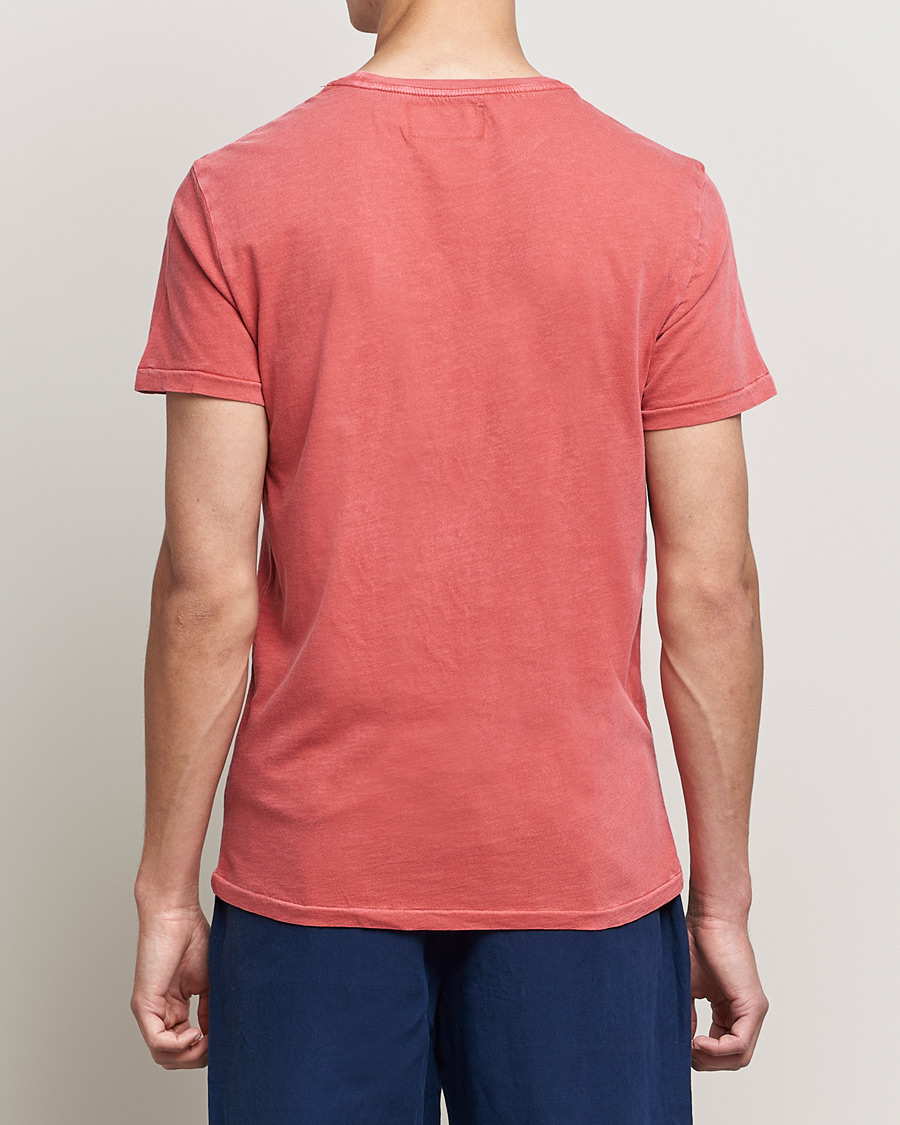 Hombres | Camisetas | Polo Ralph Lauren | Washed Crew Neck Pocket Tee Starboard Red