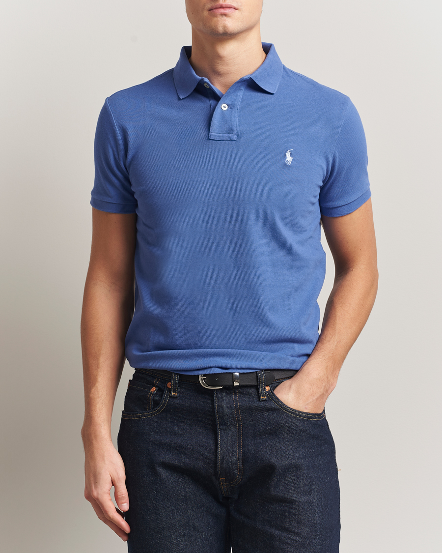 Hombres | Polos | Polo Ralph Lauren | Custom Slim Fit Polo Liberty Blue