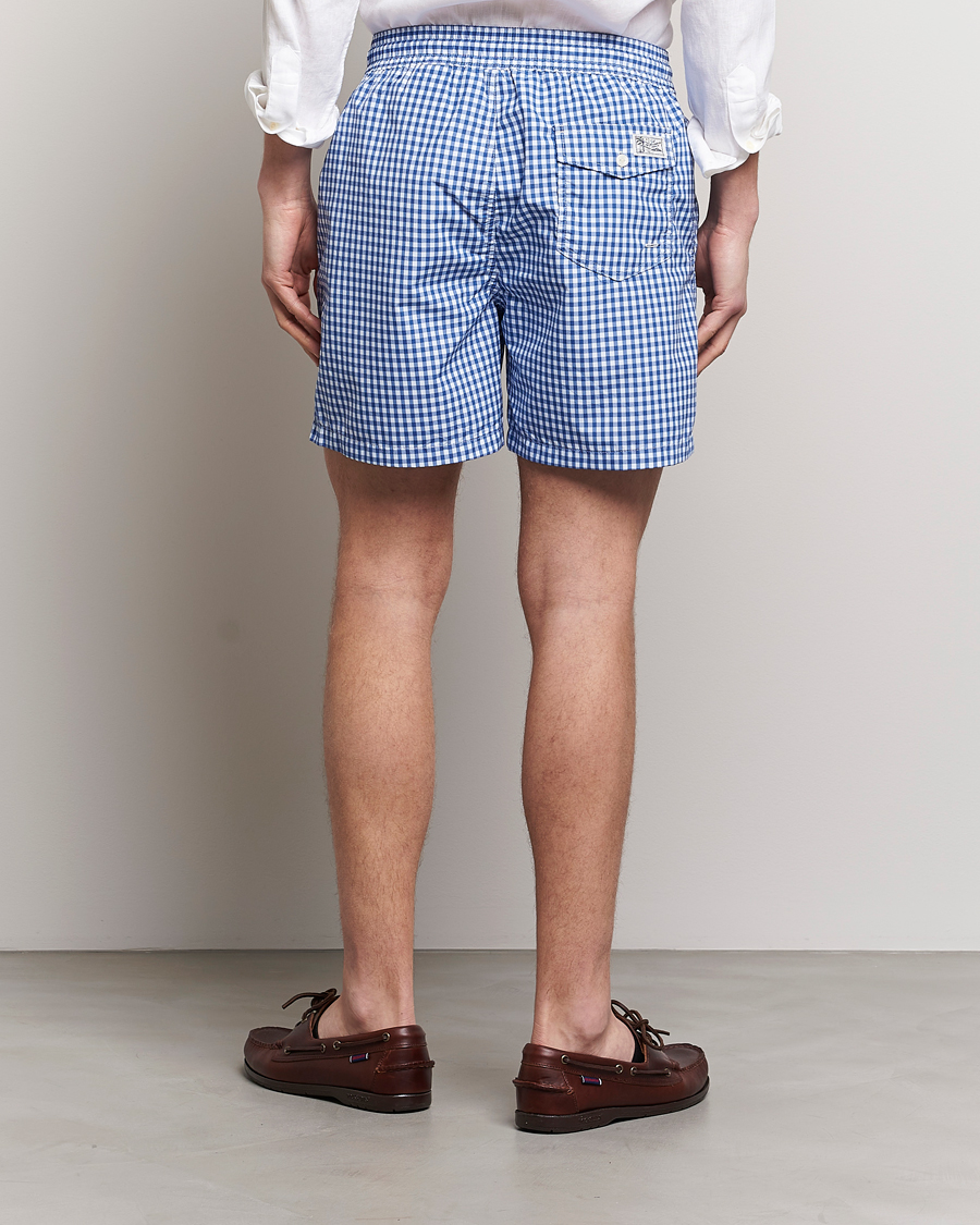 Hombres | Bañadores | Polo Ralph Lauren | Traveler Gingham Swimshorts Cruise Royal