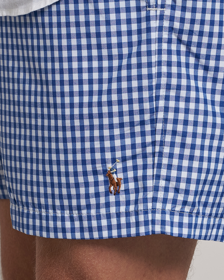 Hombres | Bañadores | Polo Ralph Lauren | Traveler Gingham Swimshorts Cruise Royal