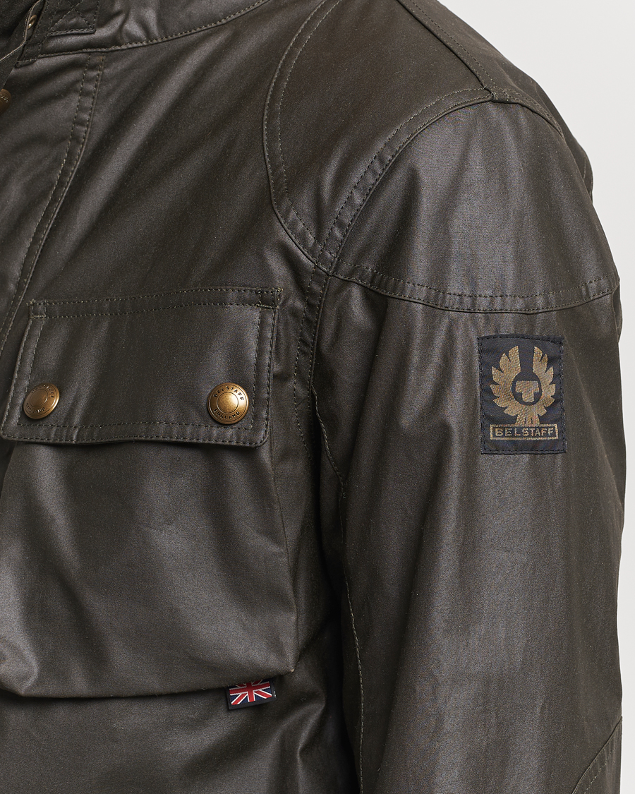 Hombres | Abrigos y chaquetas | Belstaff | Fieldmaster Waxed Jacket Faded Olive