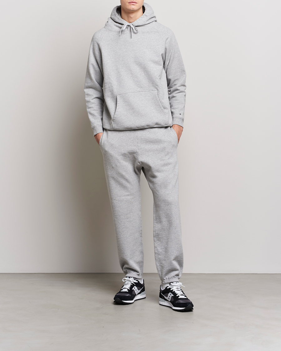 Hombres | Pantalones | Snow Peak | Recycled Cotton Sweatpants Medium Grey