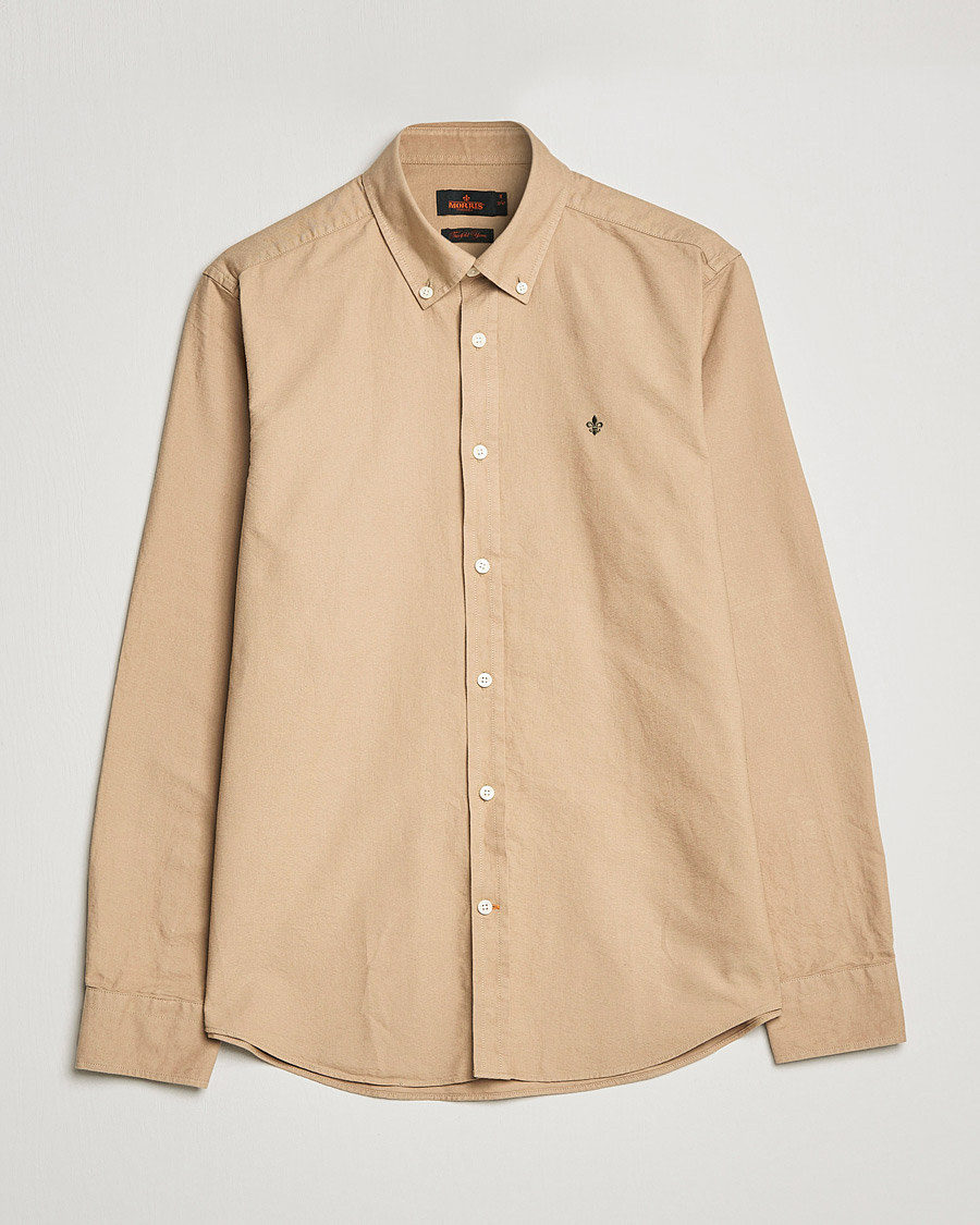 Hombres | Camisas | Morris | Douglas Oxford Shirt Khaki