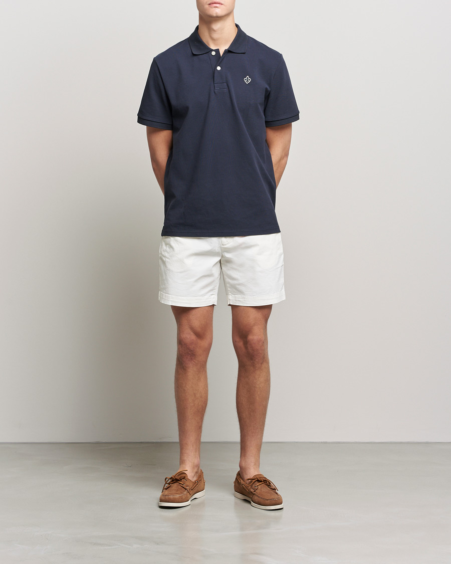 Hombres | Pantalones cortos | Morris | Light Twill Chino Shorts White