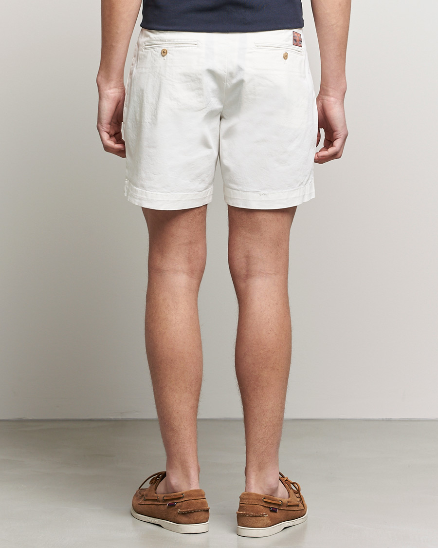 Hombres | Pantalones cortos | Morris | Light Twill Chino Shorts White