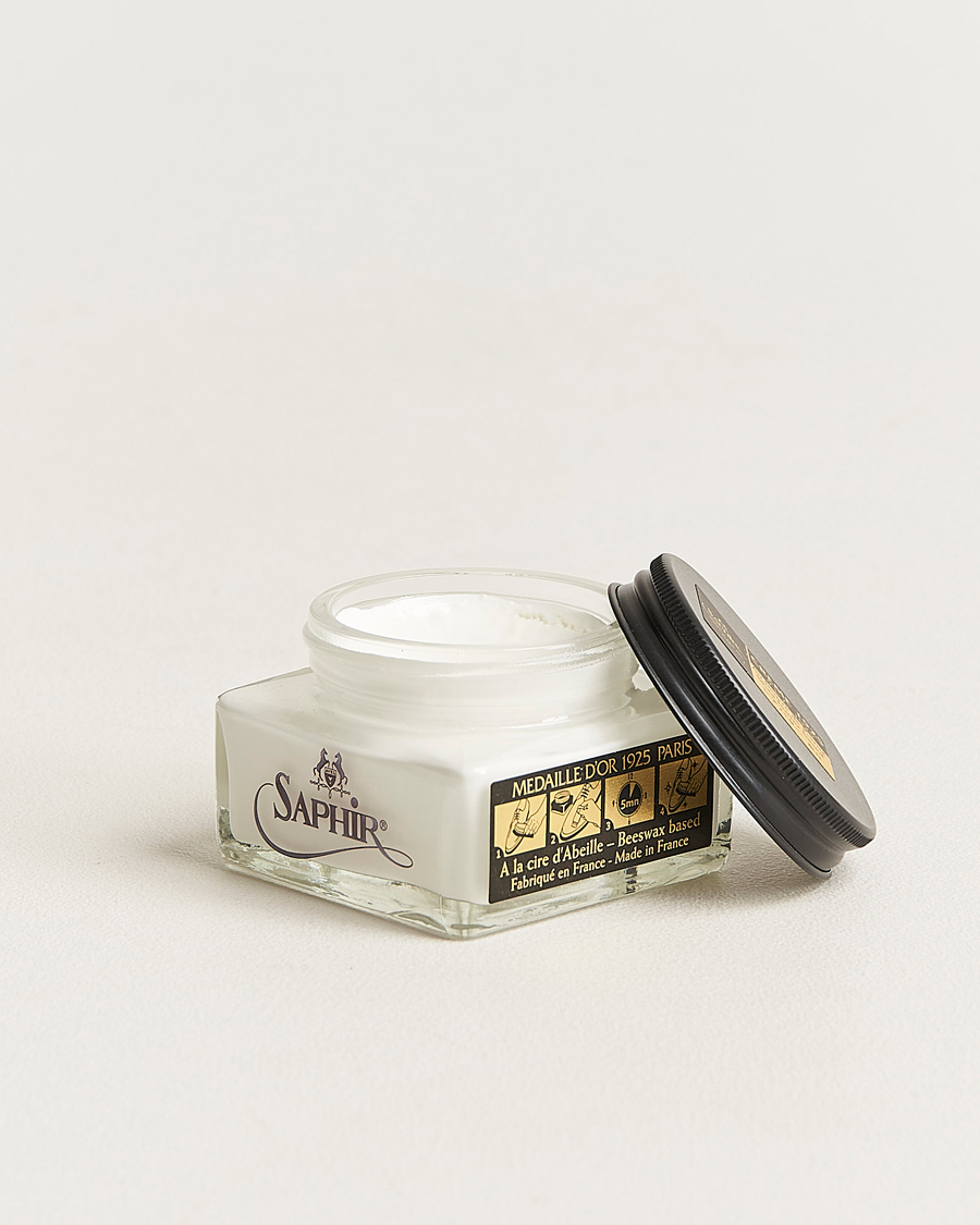 Hombres | Cuidado del calzado | Saphir Medaille d'Or | Creme Pommadier 1925 75 ml White