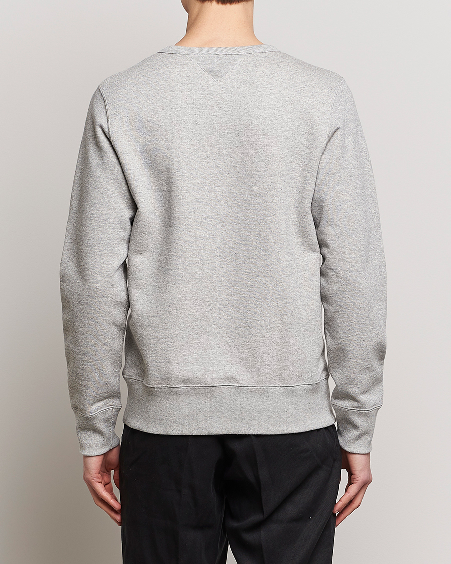 Hombres | Jerséis y prendas de punto | Merz b. Schwanen | Organic Cotton Crew Neck Sweat Grey Mel