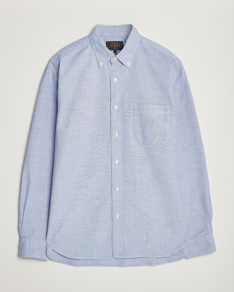 Hombres | Camisas | BEAMS PLUS | Oxford Button Down Shirt Light Blue