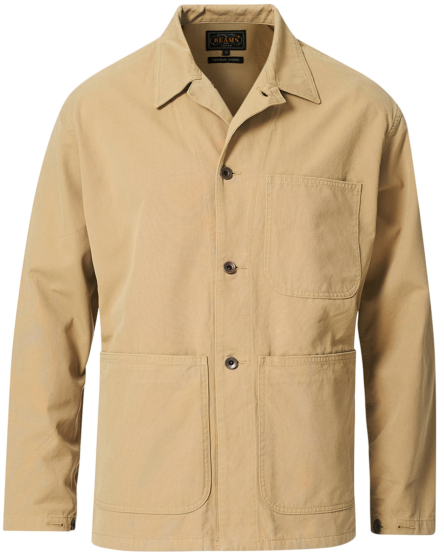 Hombres | Abrigos y chaquetas | BEAMS PLUS | MIL Chore Jacket Beige
