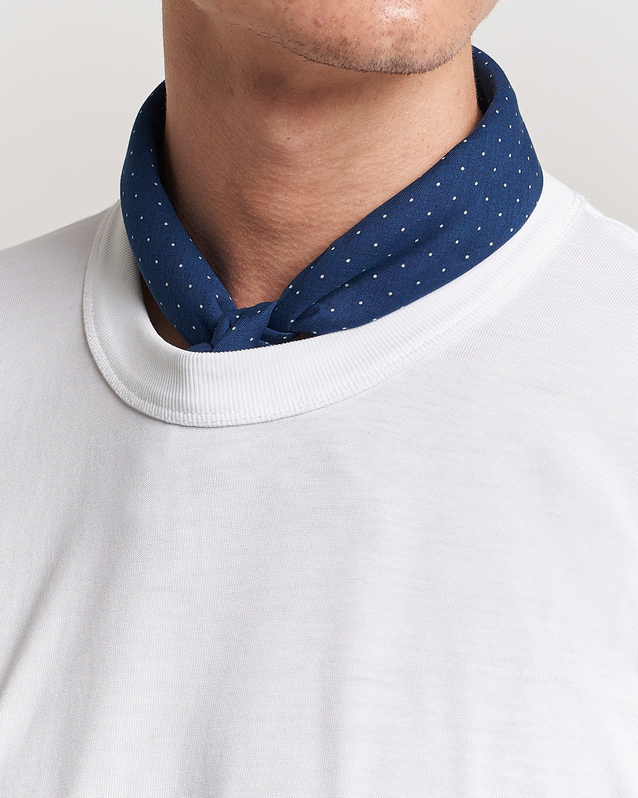 Hombres | BEAMS PLUS Bandana 2-Pack Navy | BEAMS PLUS | Bandana 2-Pack Navy