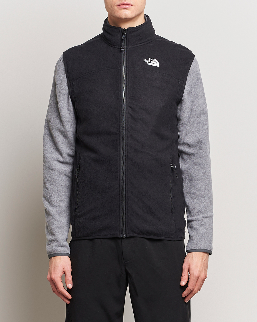 Hombres | The North Face | The North Face | Glaicer Fleece Vest Black