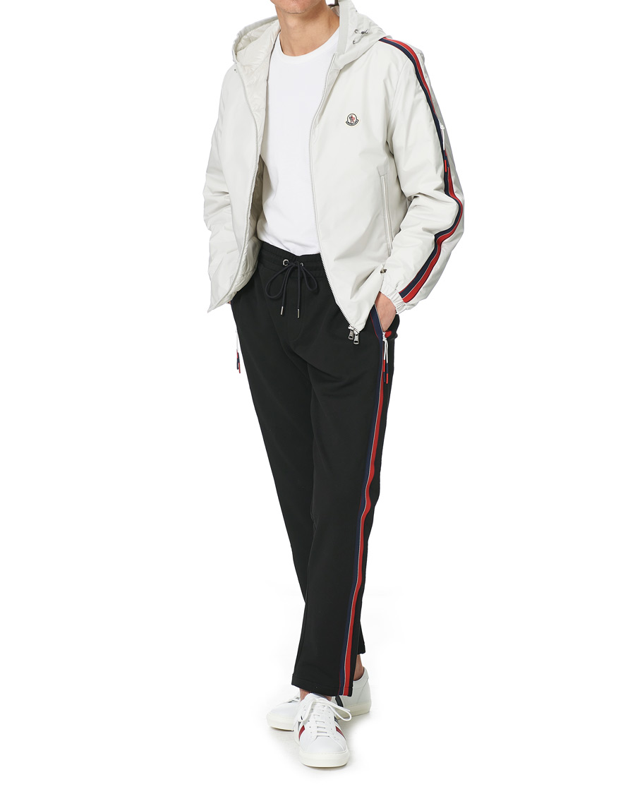 Hombres | Pantalones | Moncler | Tape Logo Sweatpants Black