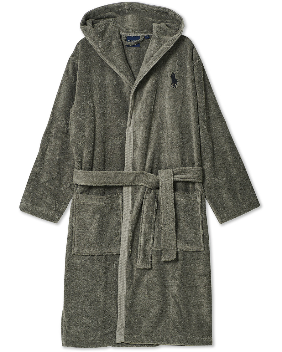 Hombres | Pijamas y batas | Ralph Lauren Home | Polo Player Bathrobe Pebble