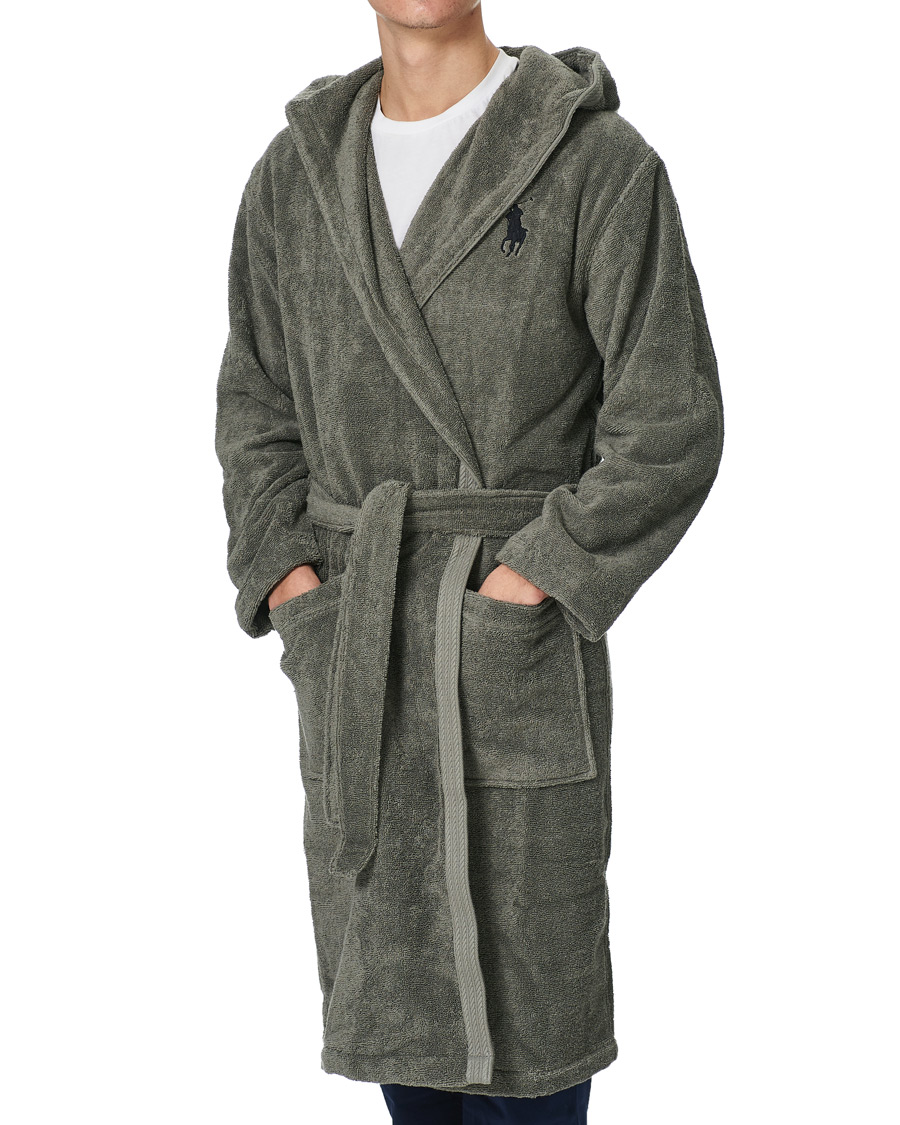 Hombres | Pijamas y batas | Ralph Lauren Home | Polo Player Bathrobe Pebble