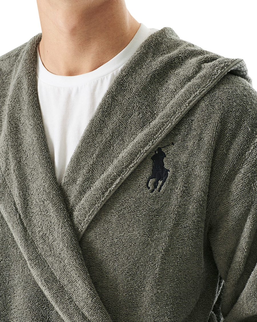 Hombres | Pijamas y batas | Ralph Lauren Home | Polo Player Bathrobe Pebble