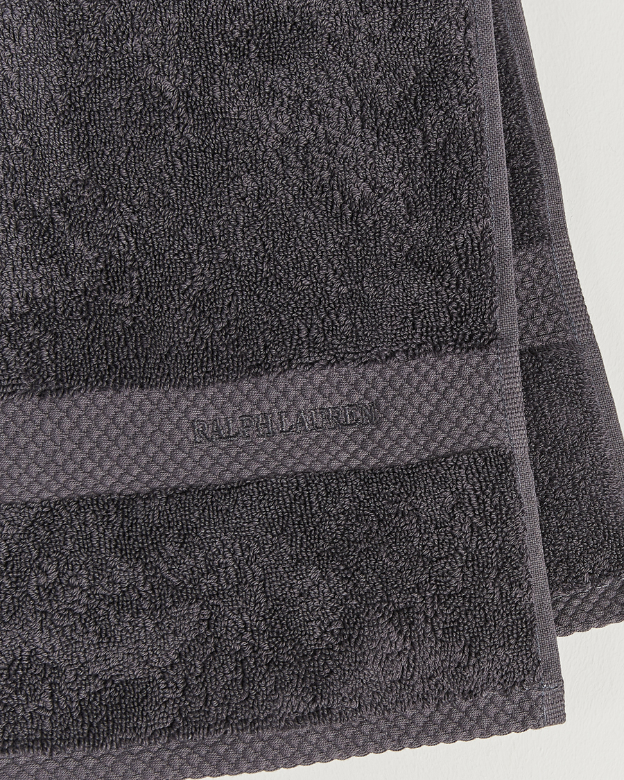 Hombres | Ralph Lauren Home Avenue Guest Towel 42x70 Graphite | Ralph Lauren Home | Avenue Guest Towel 42x70 Graphite