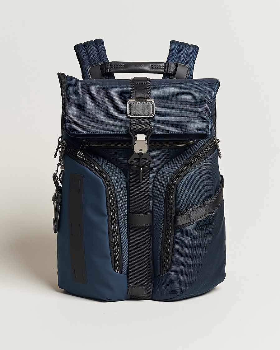 Hombres | TUMI Alpha Bravo Logistics Backpack Navy | TUMI | Alpha Bravo Logistics Backpack Navy