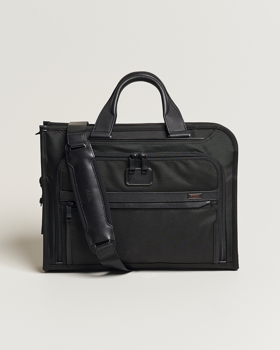 Hombres | TUMI Alpha 3 Slim Deluxe Portfolio Black | TUMI | Alpha 3 Slim Deluxe Portfolio Black