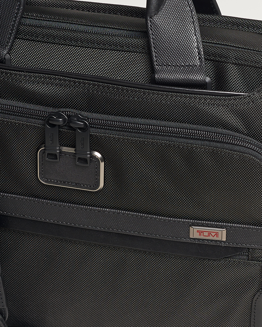 Hombres | TUMI Alpha 3 Slim Deluxe Portfolio Black | TUMI | Alpha 3 Slim Deluxe Portfolio Black