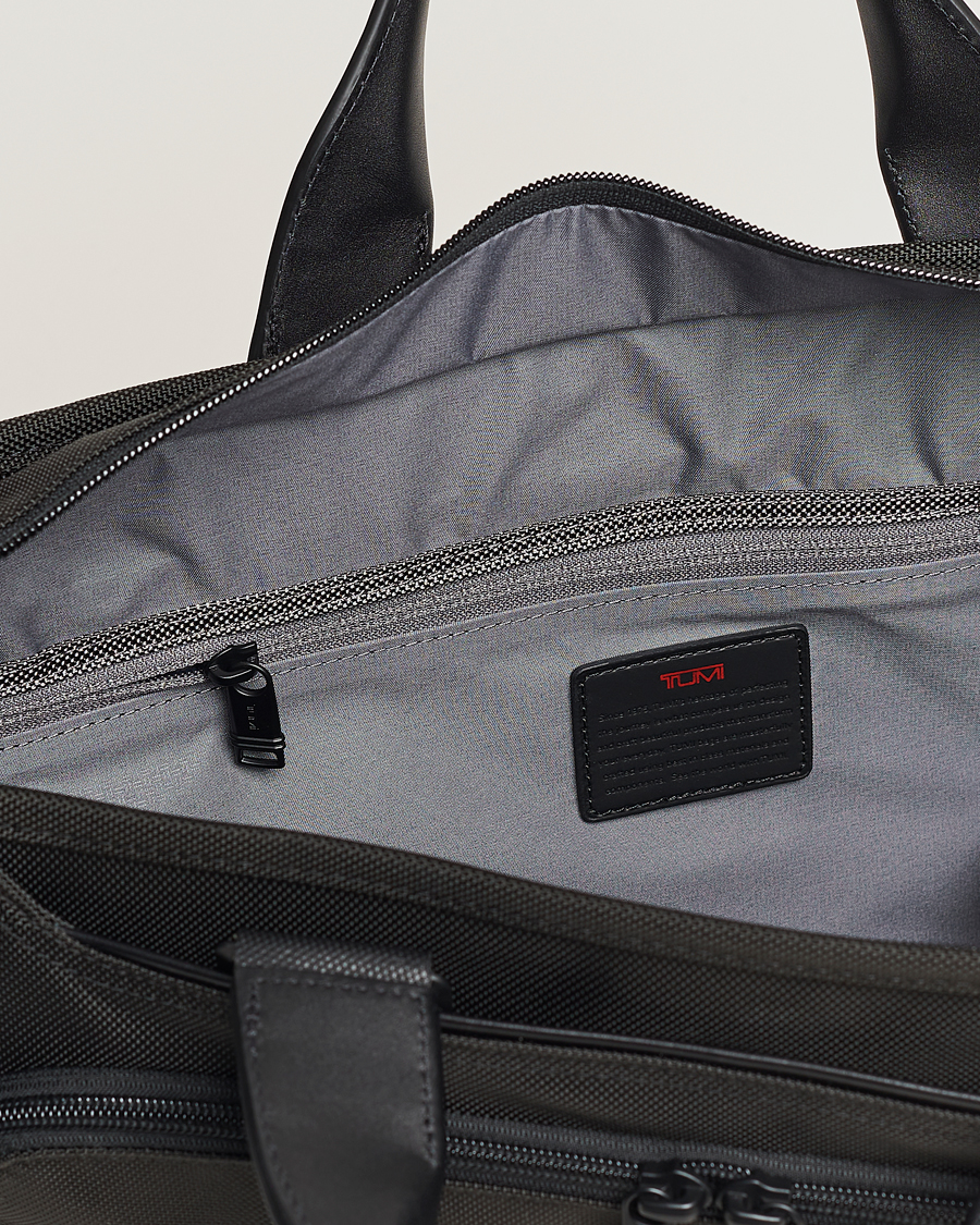 Hombres | TUMI Alpha 3 Slim Deluxe Portfolio Black | TUMI | Alpha 3 Slim Deluxe Portfolio Black
