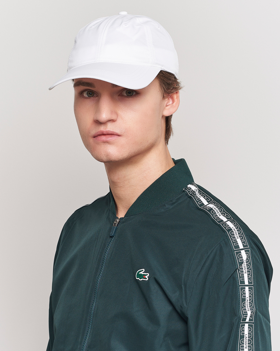 Hombres | Lacoste Sport Sports Cap White | Lacoste Sport | Sports Cap White