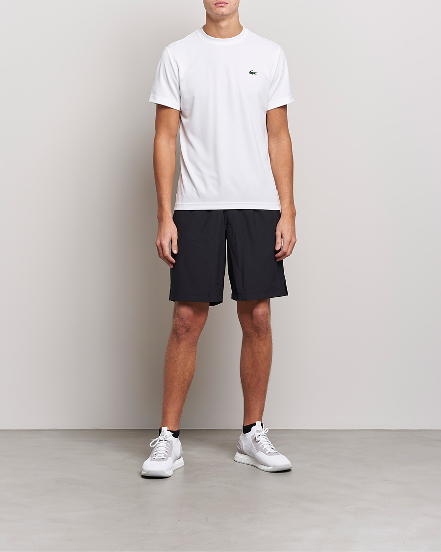 Hombres | Camisetas | Lacoste | Sport Performance Crew Neck T-Shirt White