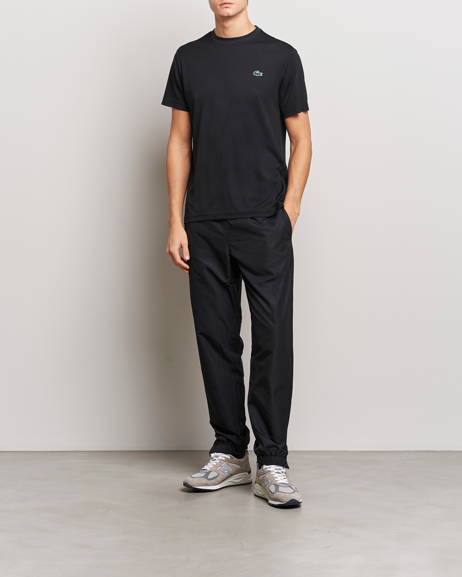 Hombres | Camisetas | Lacoste | Sport Performance Crew Neck T-Shirt Black