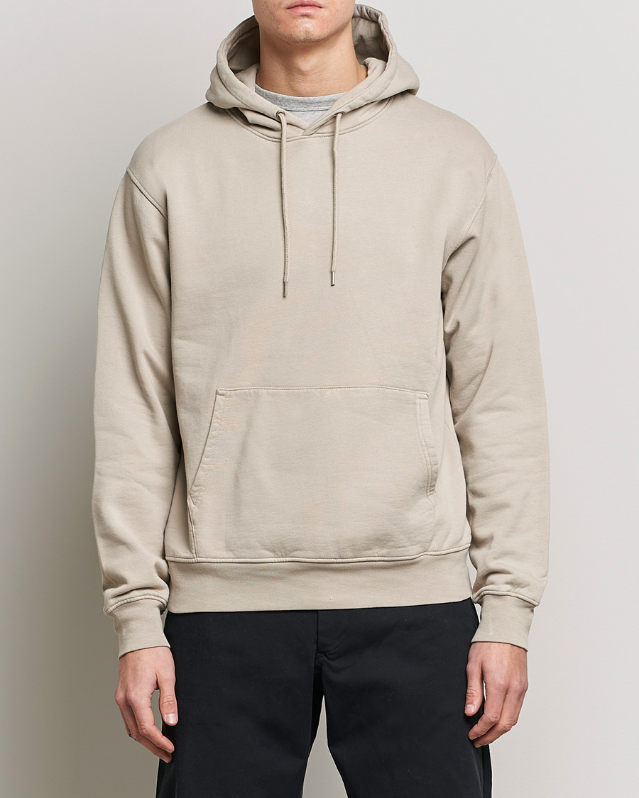 Hombres |  | Colorful Standard | Classic Organic Hood Oyster Grey