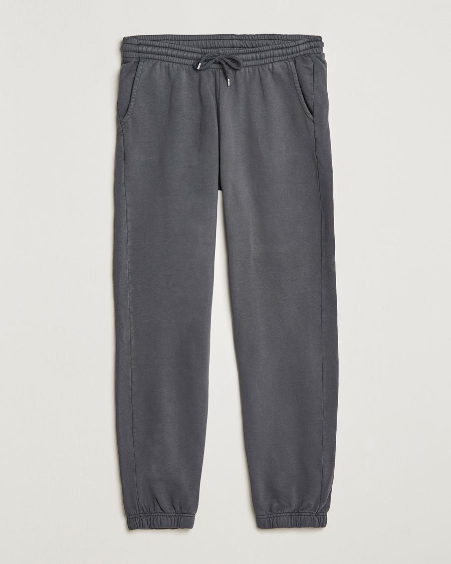 Hombres | Pantalones | Colorful Standard | Classic Organic Sweatpants Lava Grey