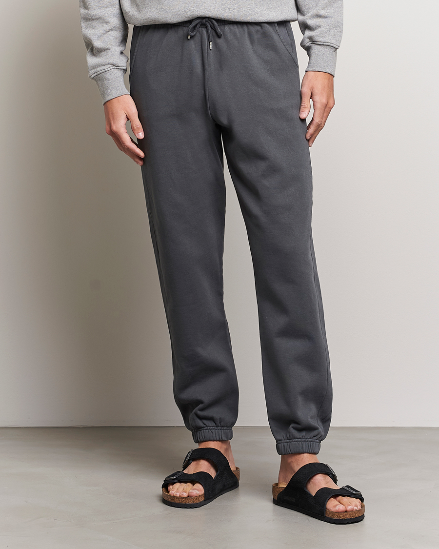 Hombres | Pantalones de chándal | Colorful Standard | Classic Organic Sweatpants Lava Grey
