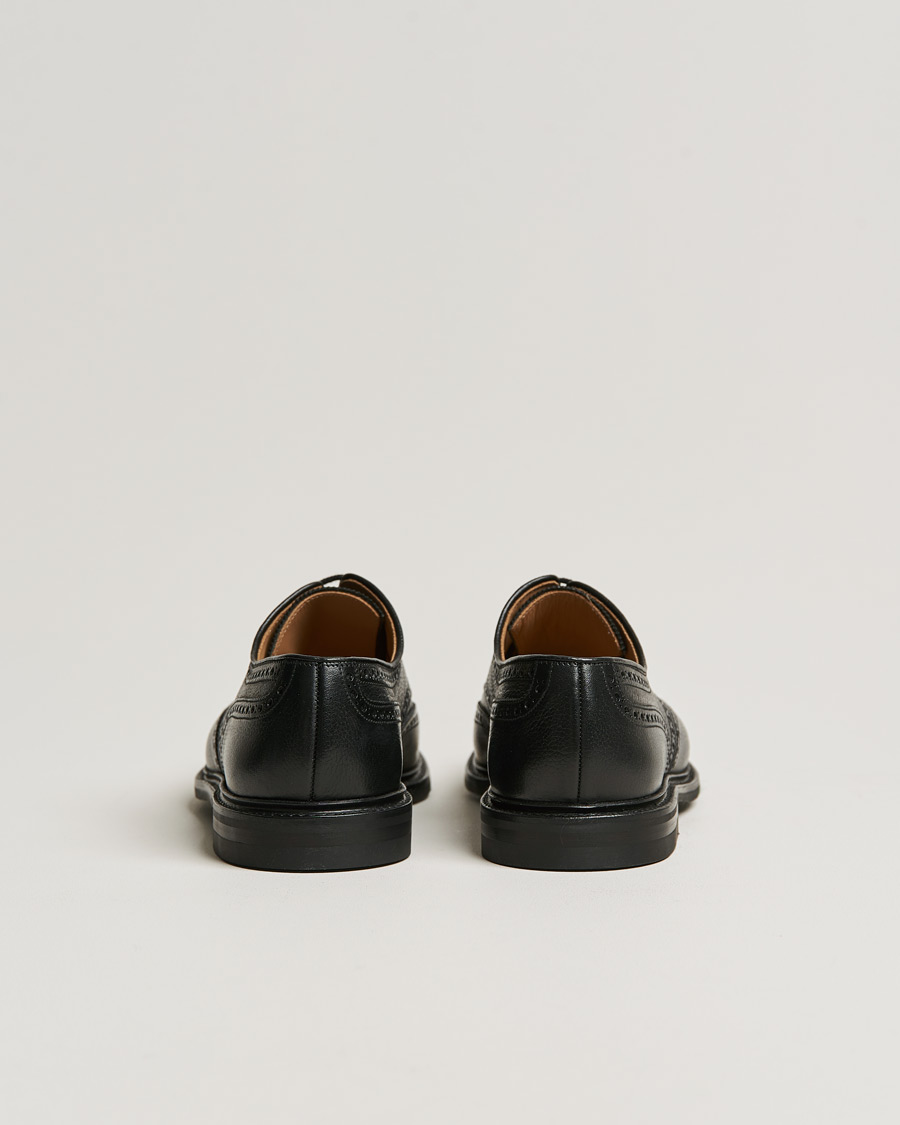 Hombres | Crockett & Jones x Tärnsjö Garveri Pembroke Milled Grain City Sole Black Calf | Crockett & Jones x Tärnsjö Garveri | Pembroke Milled Grain City Sole Black Calf