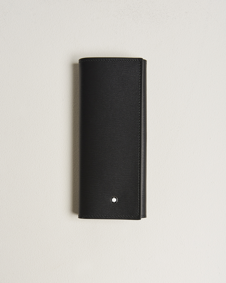 Hombres | Montblanc Meisterstück 4810 2-Pen Pouch Black | Montblanc | Meisterstück 4810 2-Pen Pouch Black