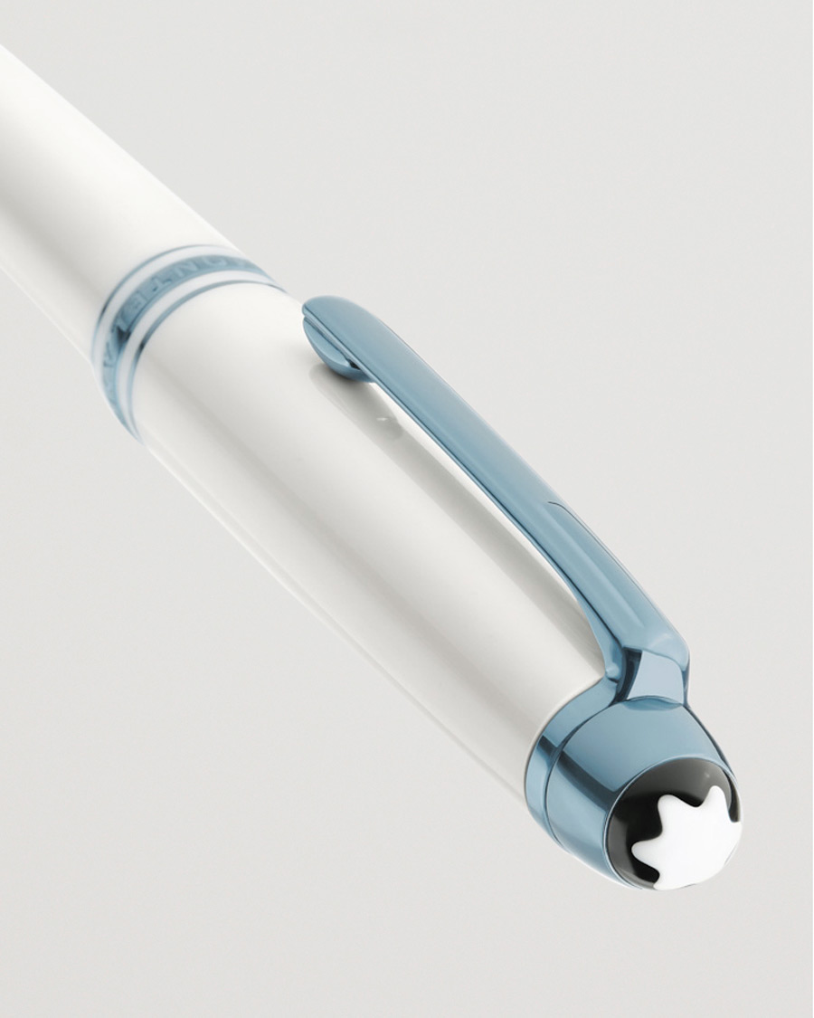 Hombres | Montblanc Meisterstück Glacier Classique Ballpoint Pen White | Montblanc | Meisterstück Glacier Classique Ballpoint Pen White